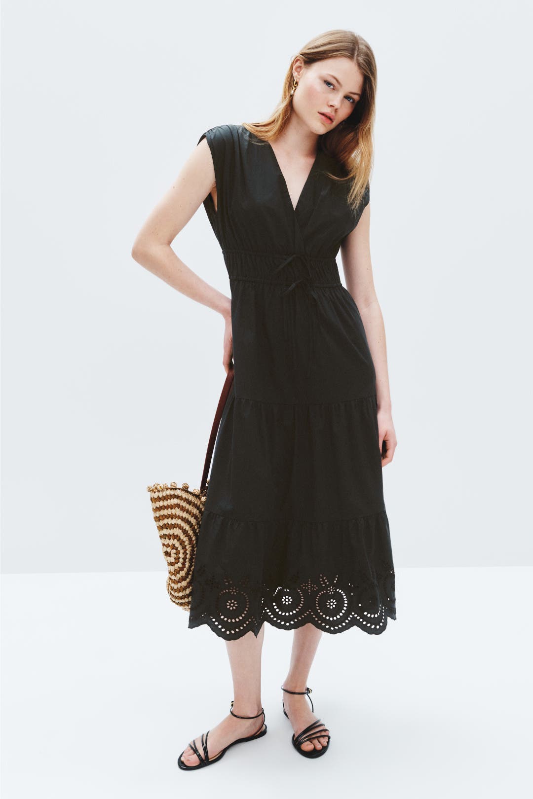 Lucia - Women’s Comfortable Tunic Midi Dress