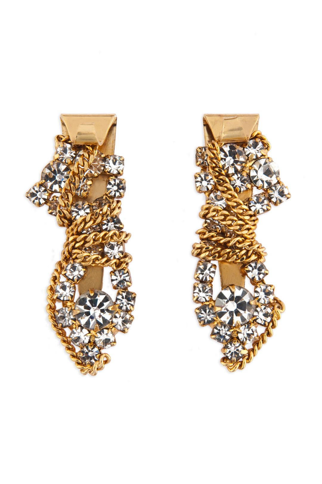 Finley Golden Earrings by Dannijo