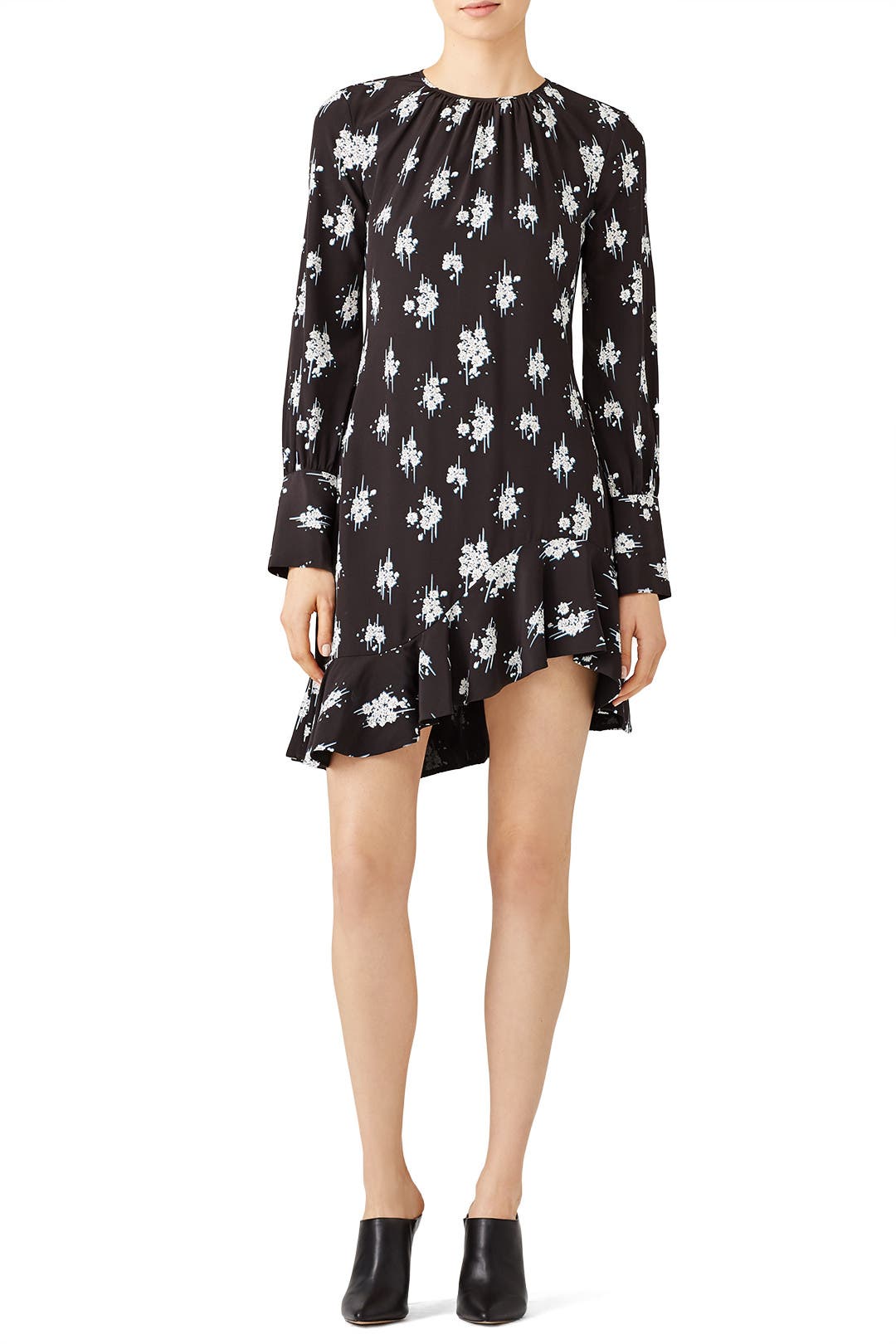 Derek Lam 10 Crosby - Aine Asymmetrical Denim Skirt main image 1