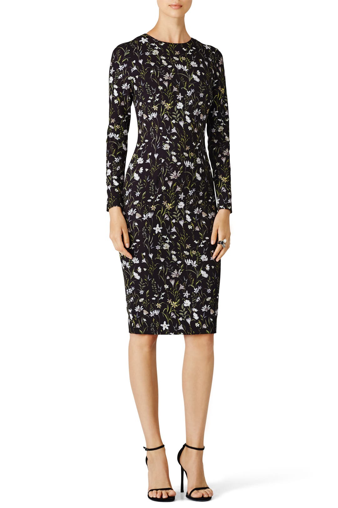 Prairie Floral Fitted Dress by Cynthia Rowley Rent the Runway