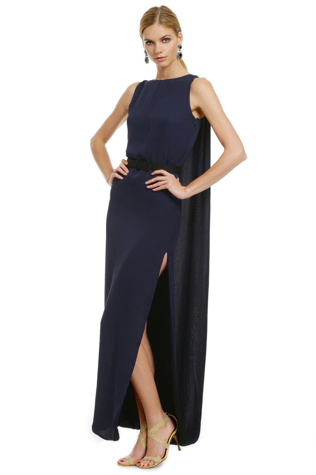 Night Raven Gown by Halston Heritage