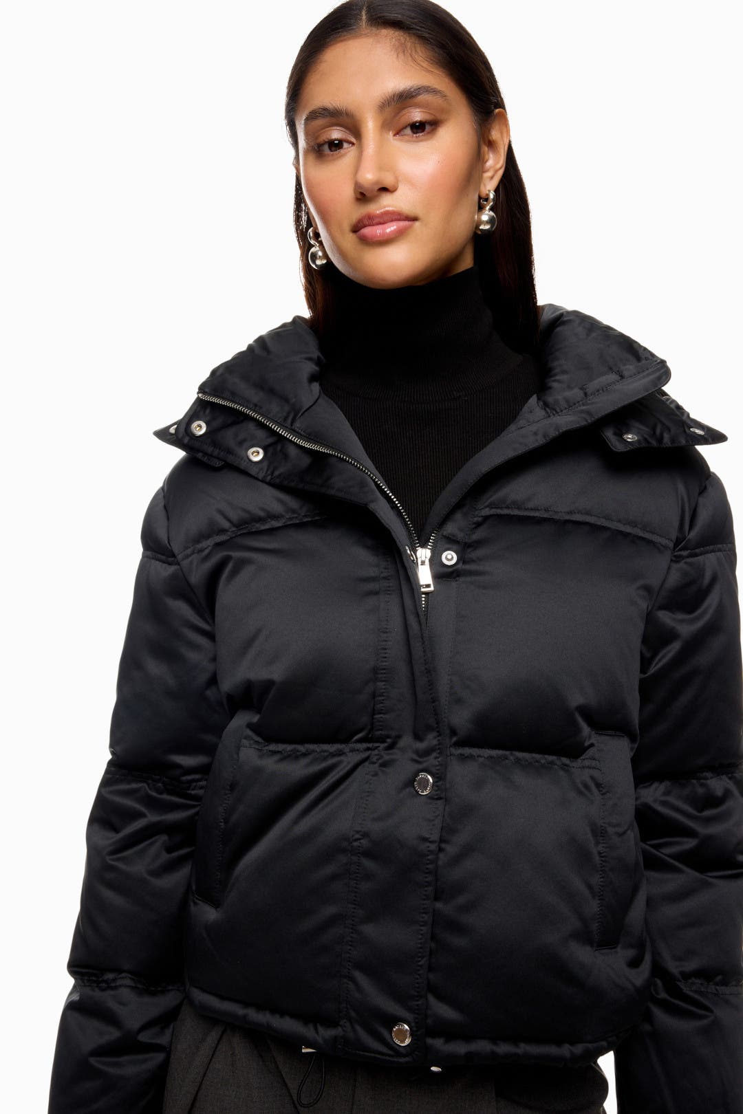 LAUREN RALPH LAUREN エコファー ジレ ブラック Lauren Ralph Lauren Women's Crocodile Embossed Black Leather