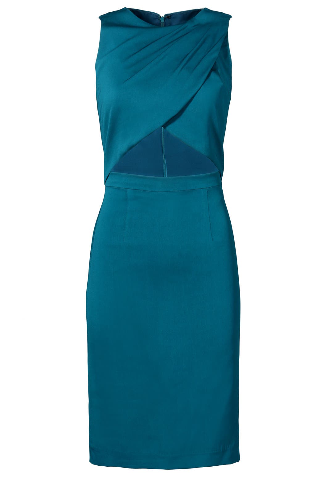 Teal Peek Sheath by Nicole Miller