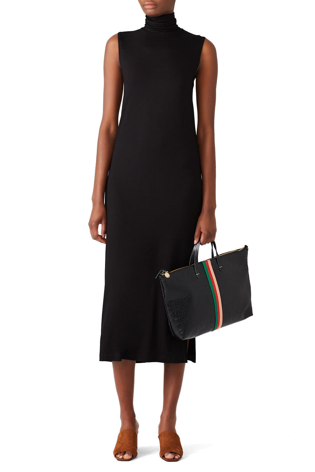 Sleeveless Turtleneck Dress by VINCE. for 35 Rent the Runway