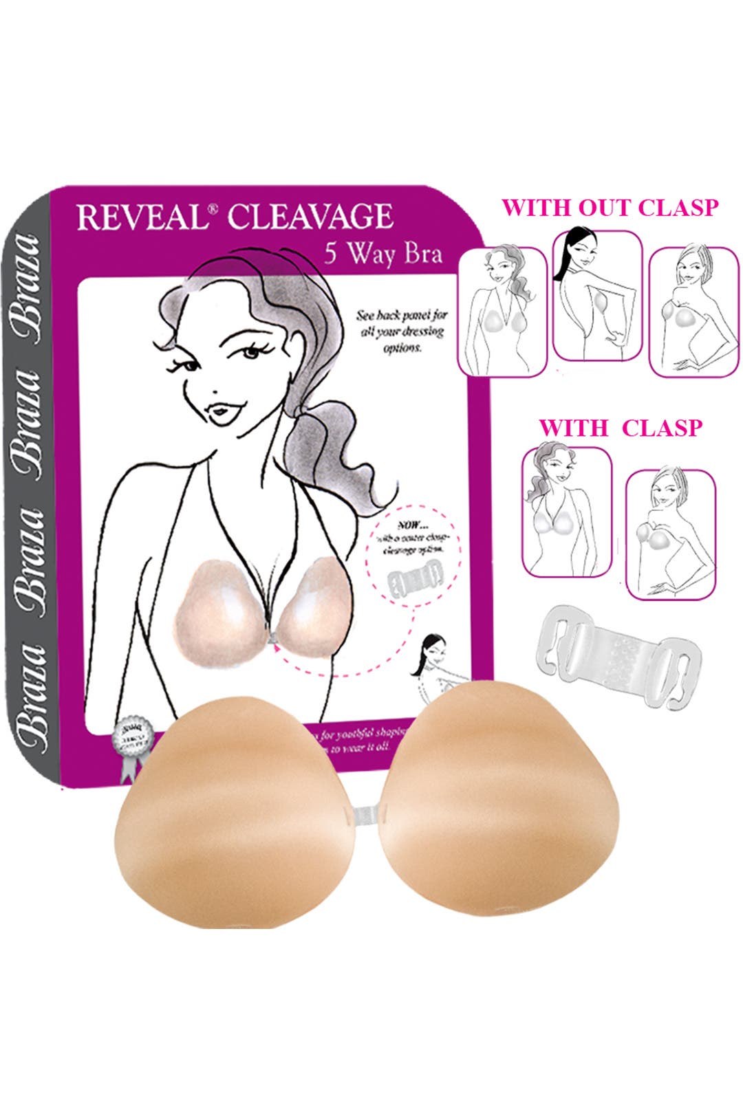 Cleavage Reveal Bra by Braza