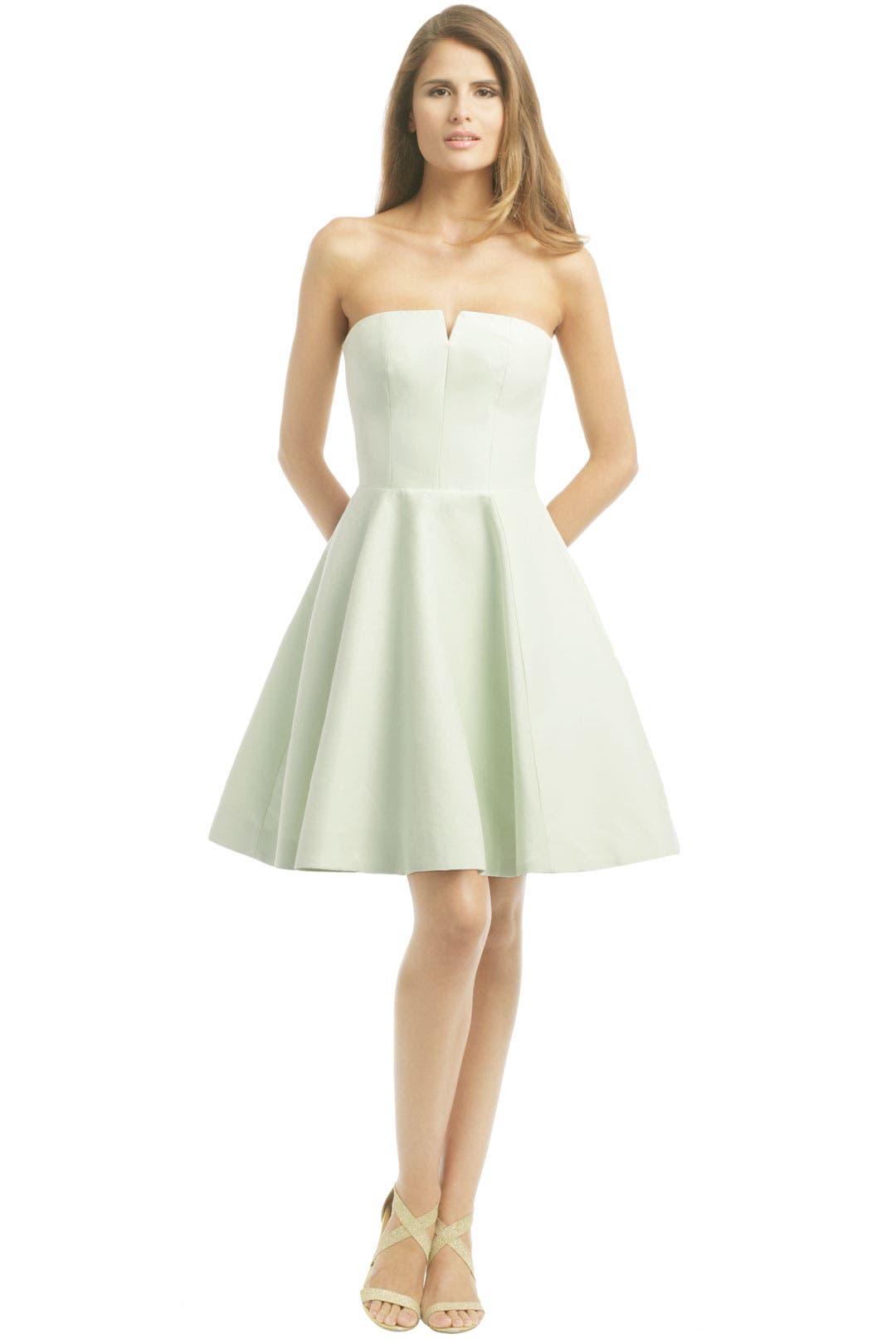 Minty Fresh Dress by Halston Heritage