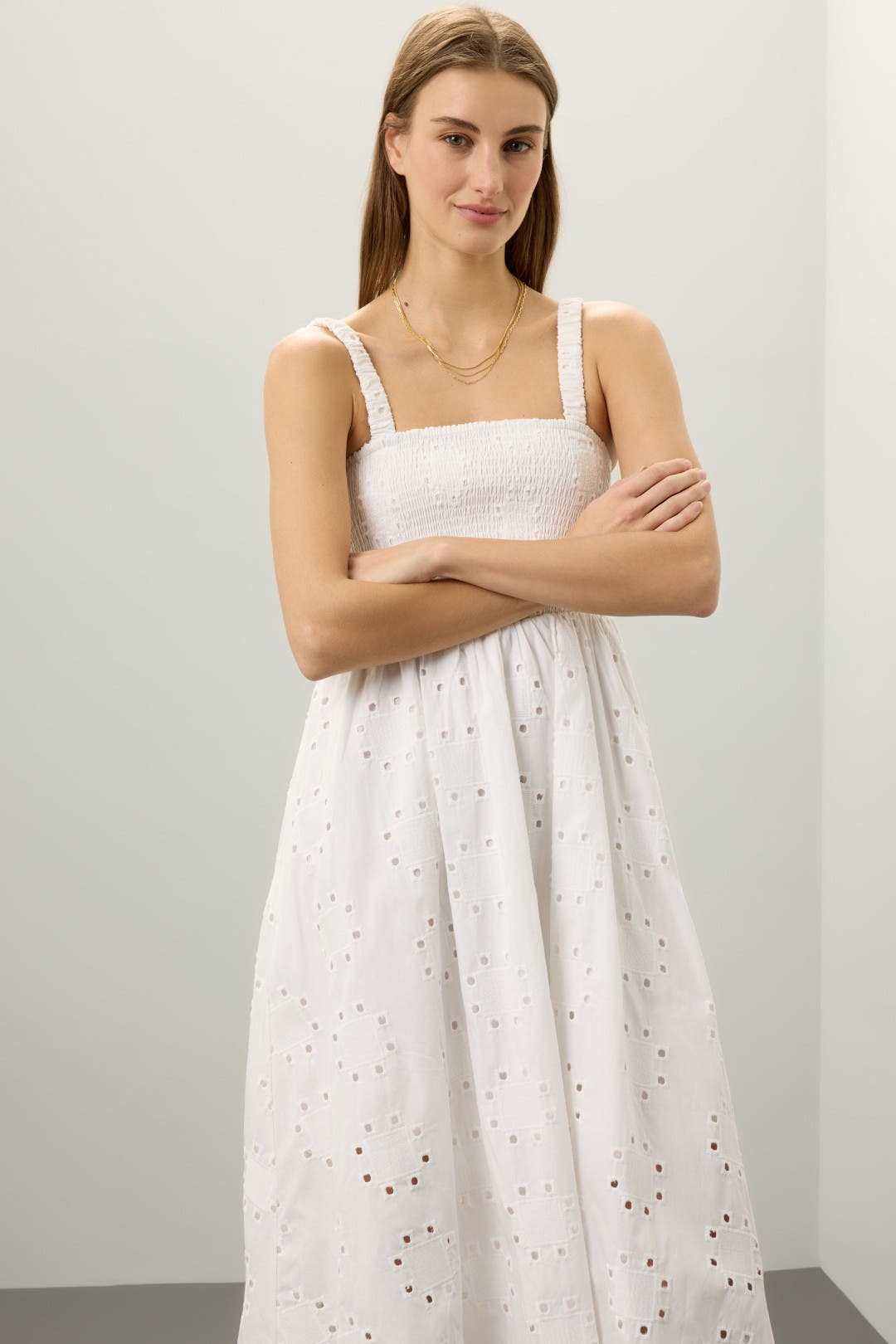 The Tariq Eyelet Dress