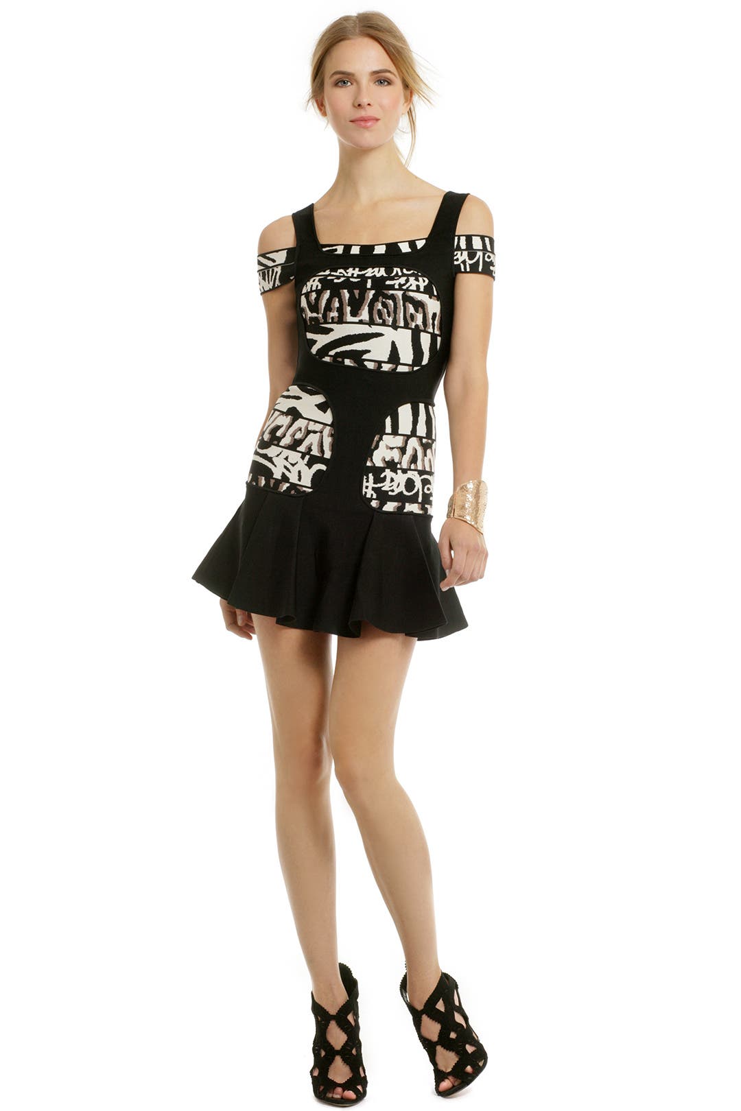 Masai Safari Dress by Hervé Léger