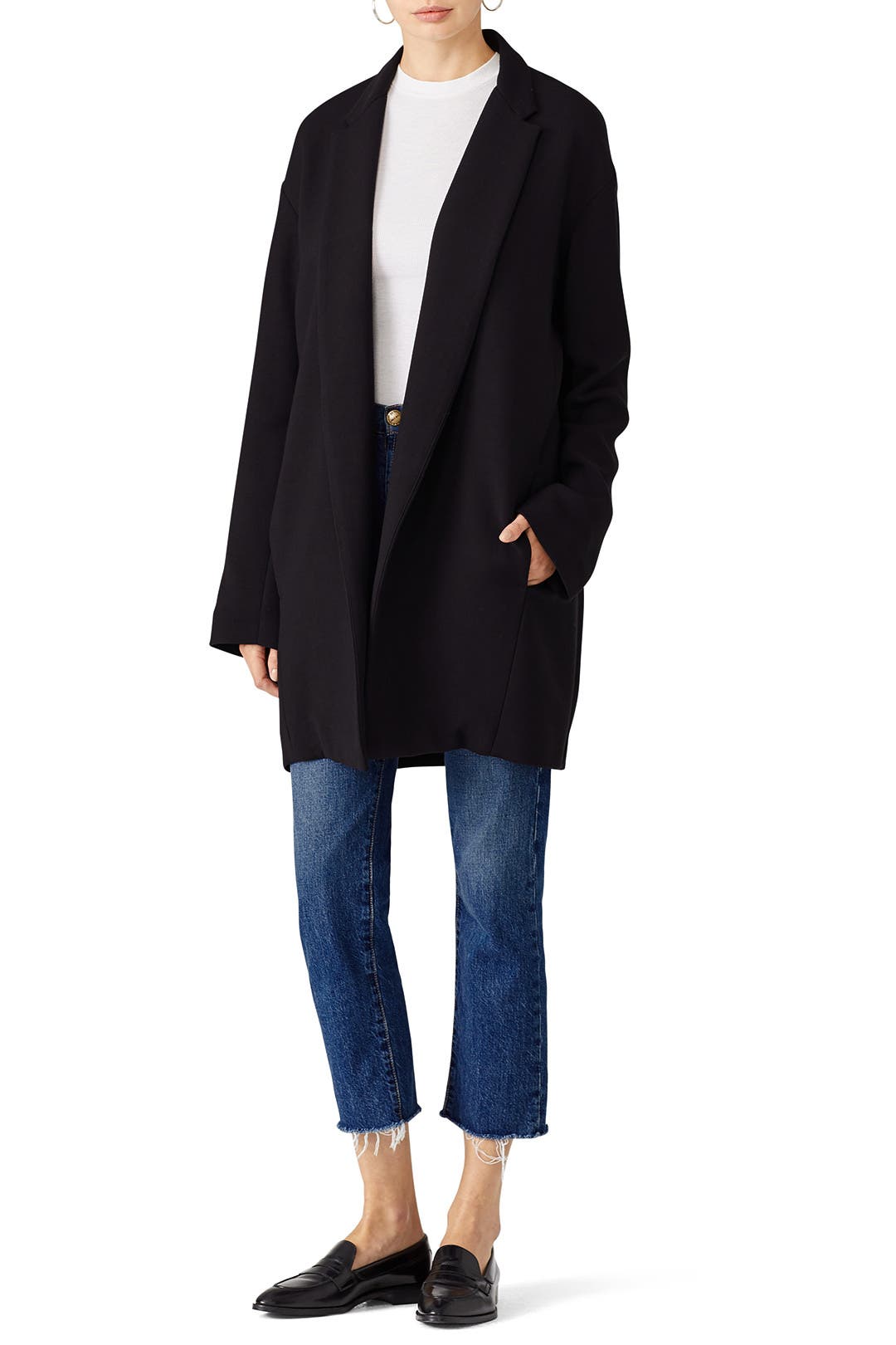 Compact Blazer Coat by VINCE. for 120 Rent the Runway