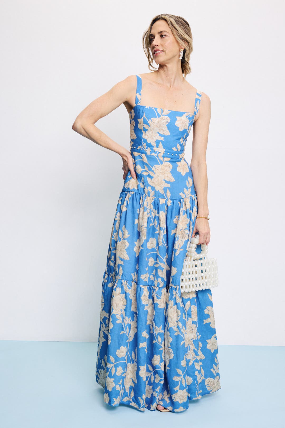 Agua Bendita Lima Gloriosa Maxi Dress