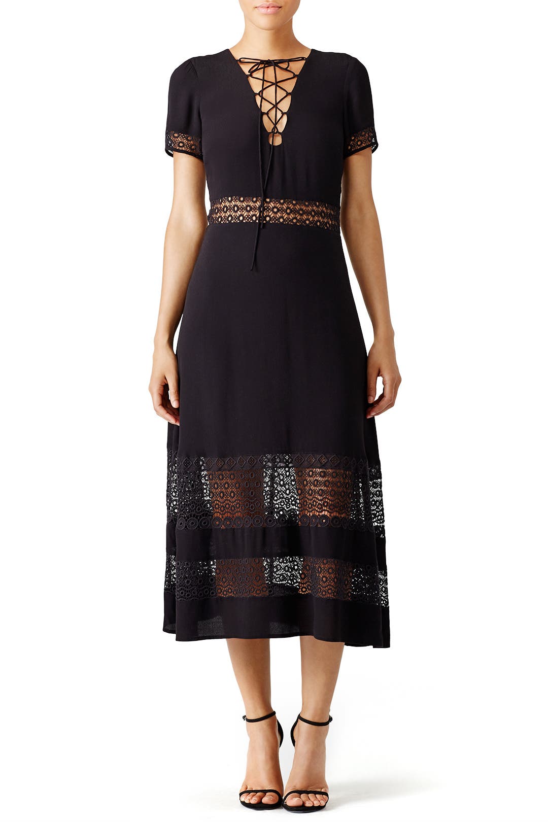Black Marshall Dress by Rebecca Minkoff for 60 Rent the Runway