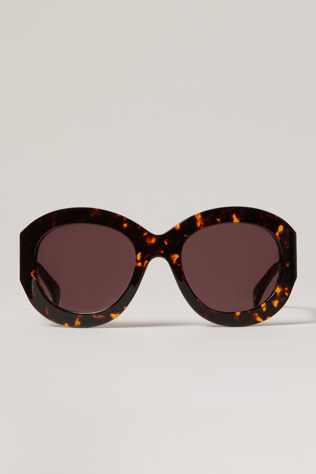Lainey Sunglasses - Brown Fluer + Brown