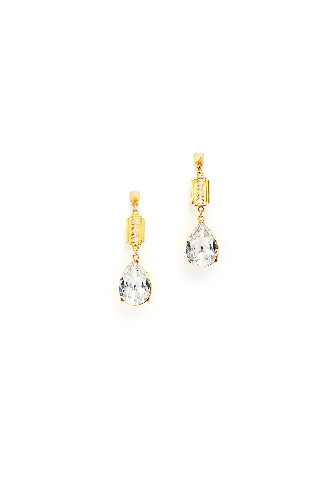 Cut Couture Drop Earrings by Tom Binns