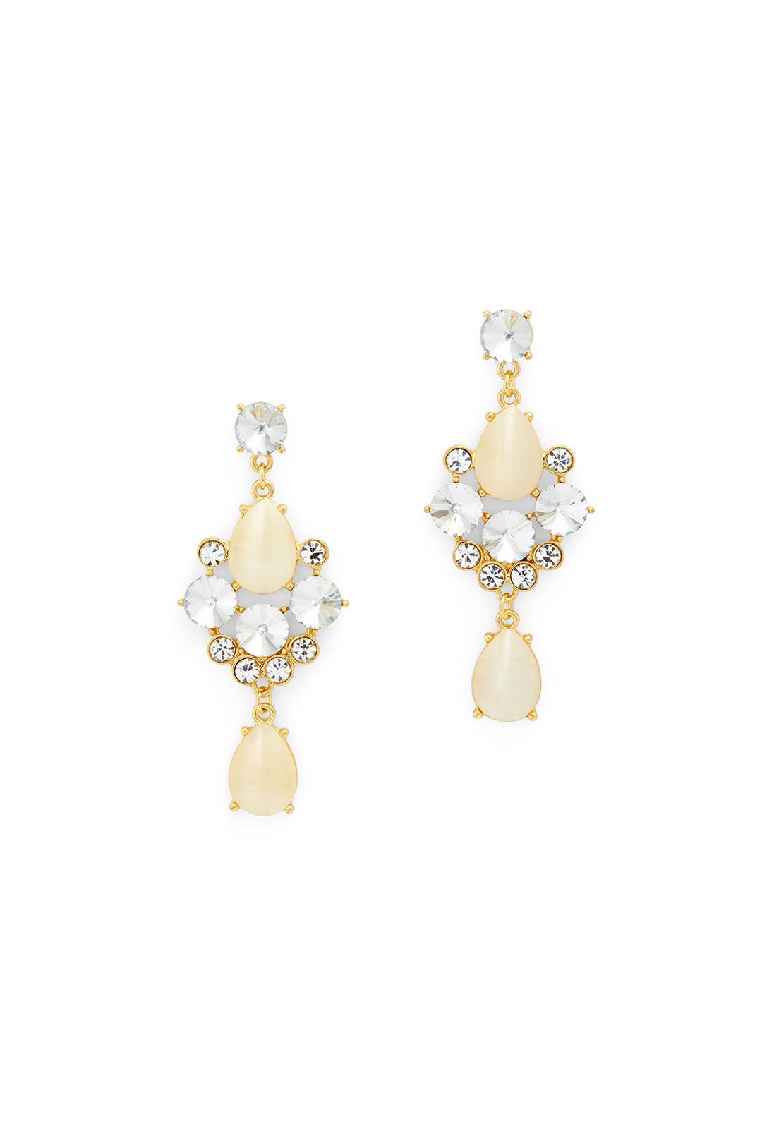 Alabaster Drop Earrings by Slate & Willow Accessories