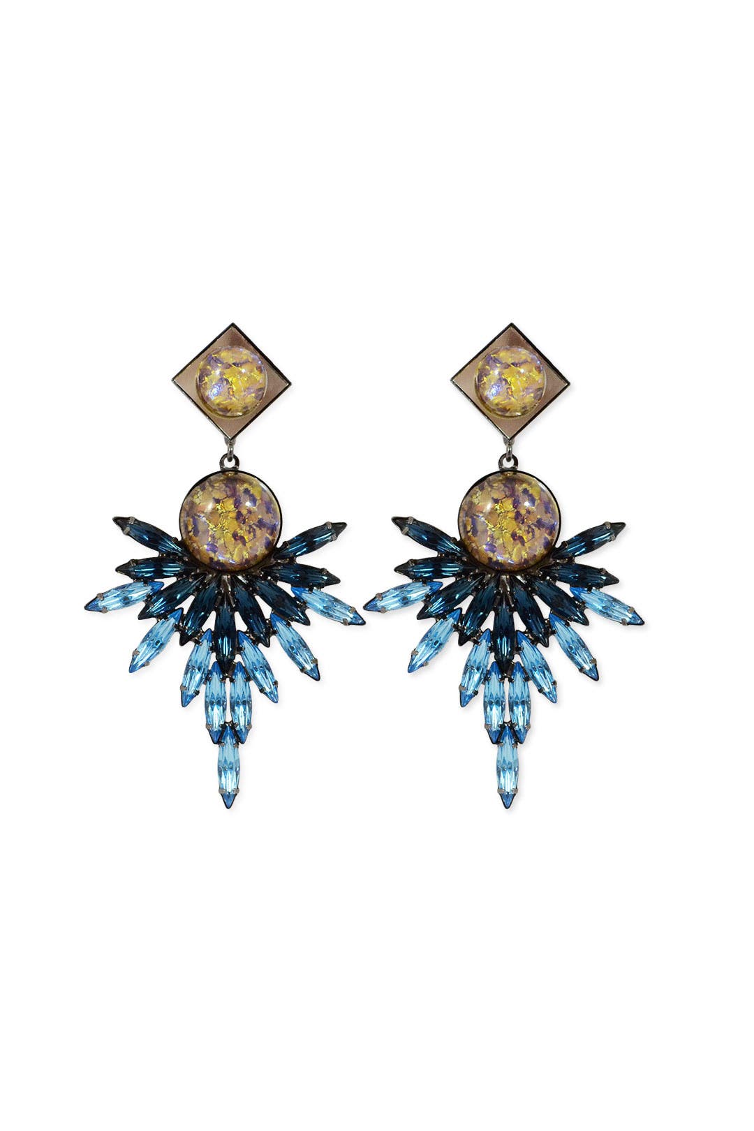 Odessa Feather Earrings by Dannijo