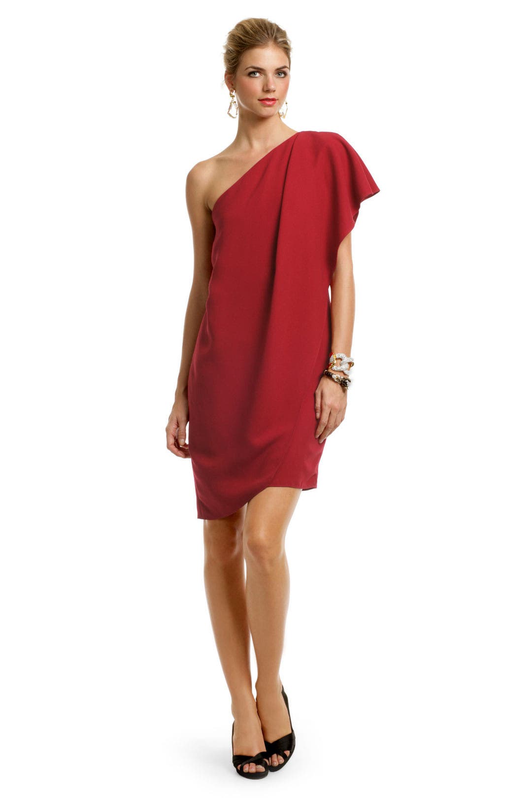 Crimson Catwalk Dress by Mark & James by Badgley Mischka