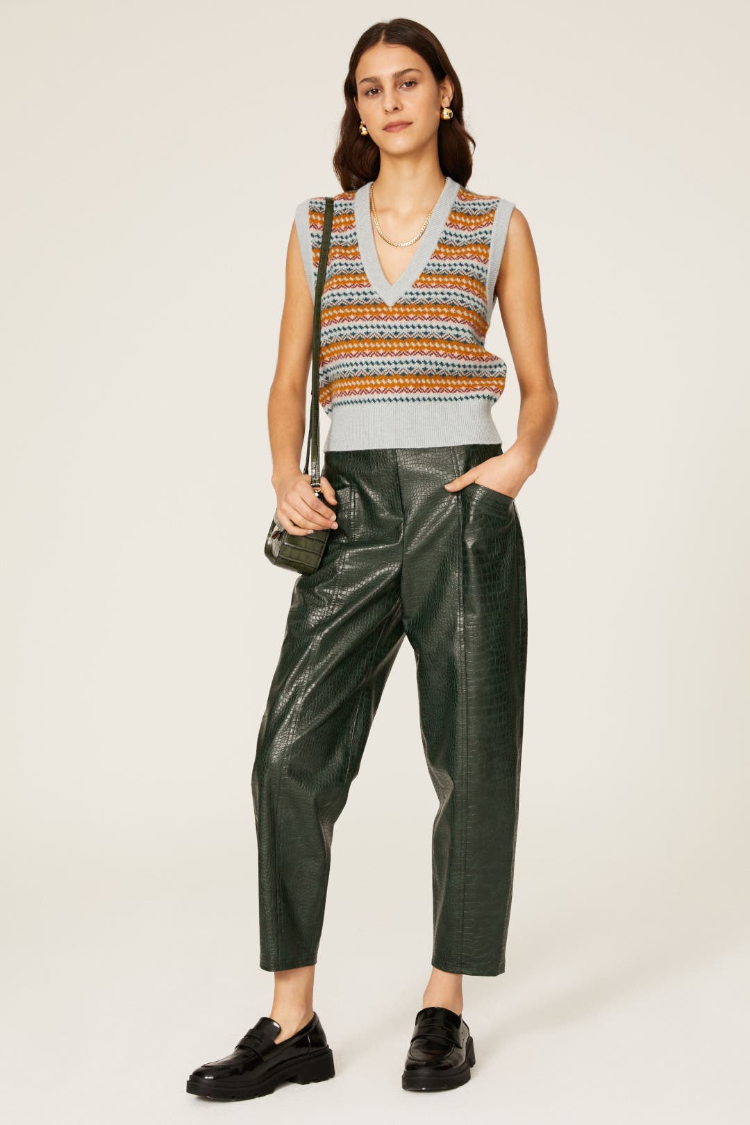 Helenka Sweater Vest by Veronica Beard 