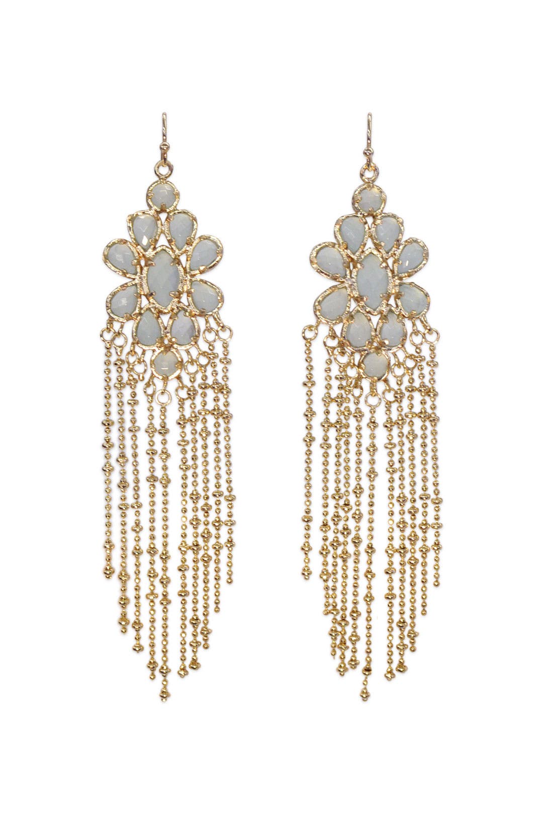Chalcedony Rain Earrings by Kendra Scott