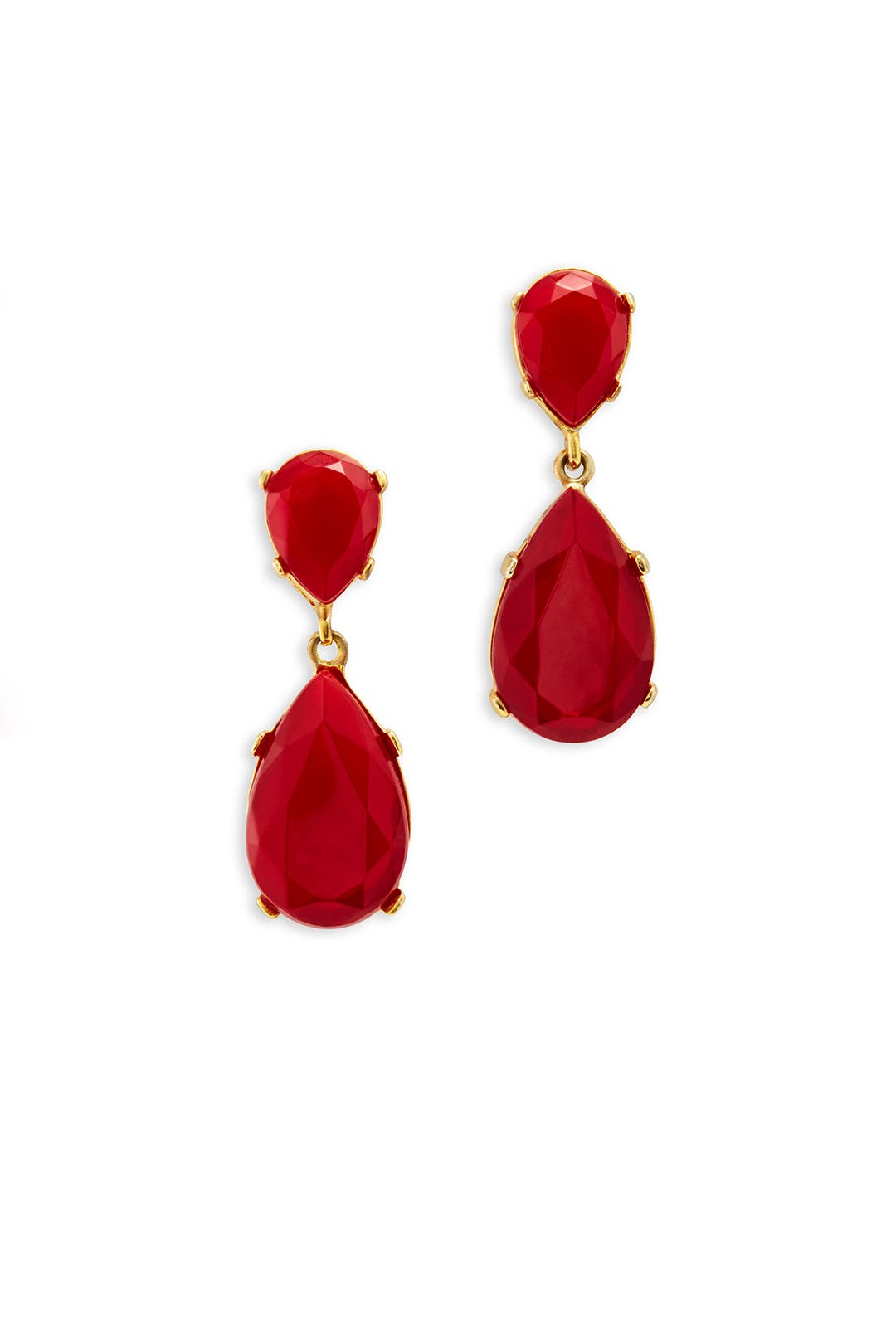 Ruby Red Drops by Kenneth Jay Lane