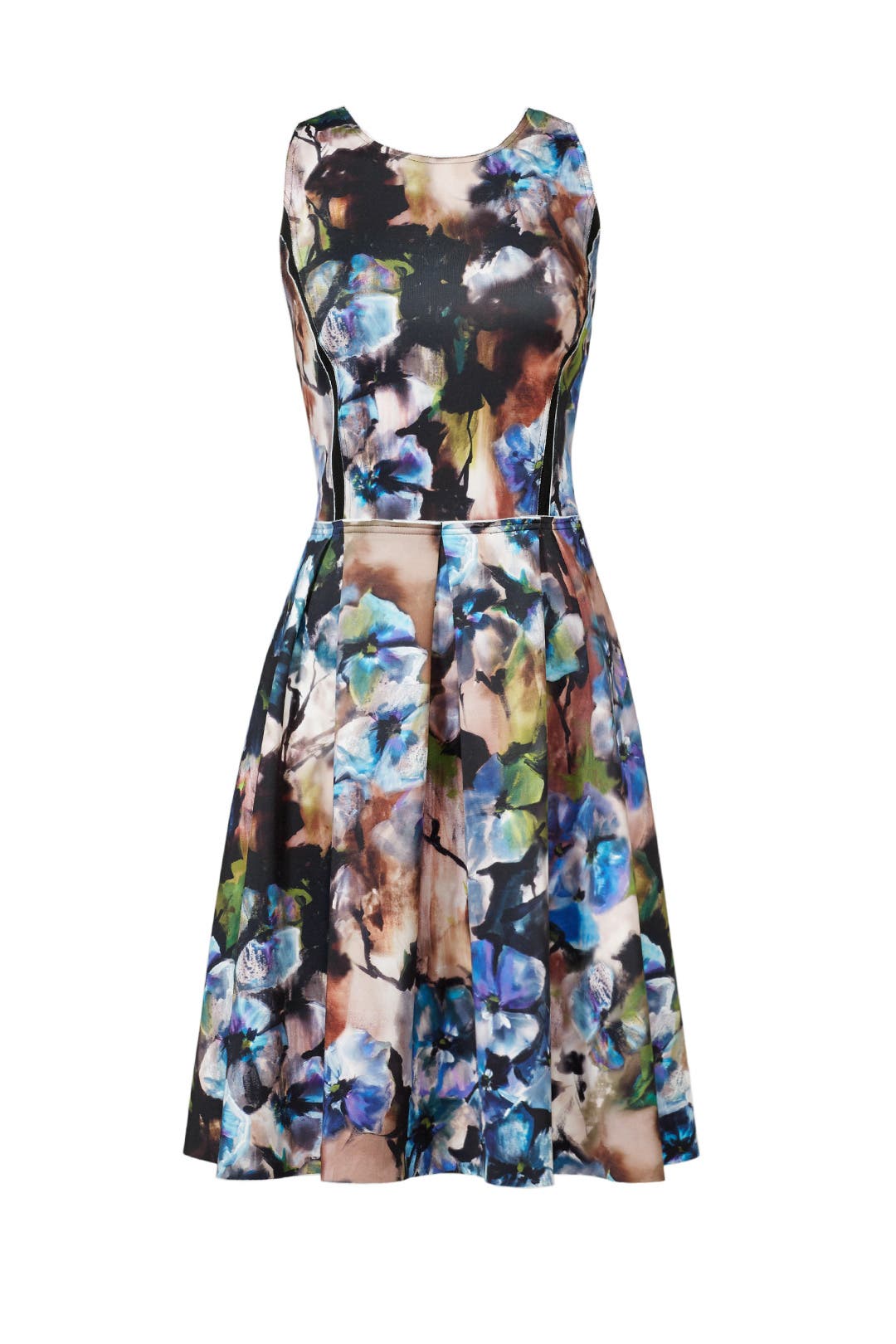 Spin in Scuba Dress by Carmen Marc Valvo