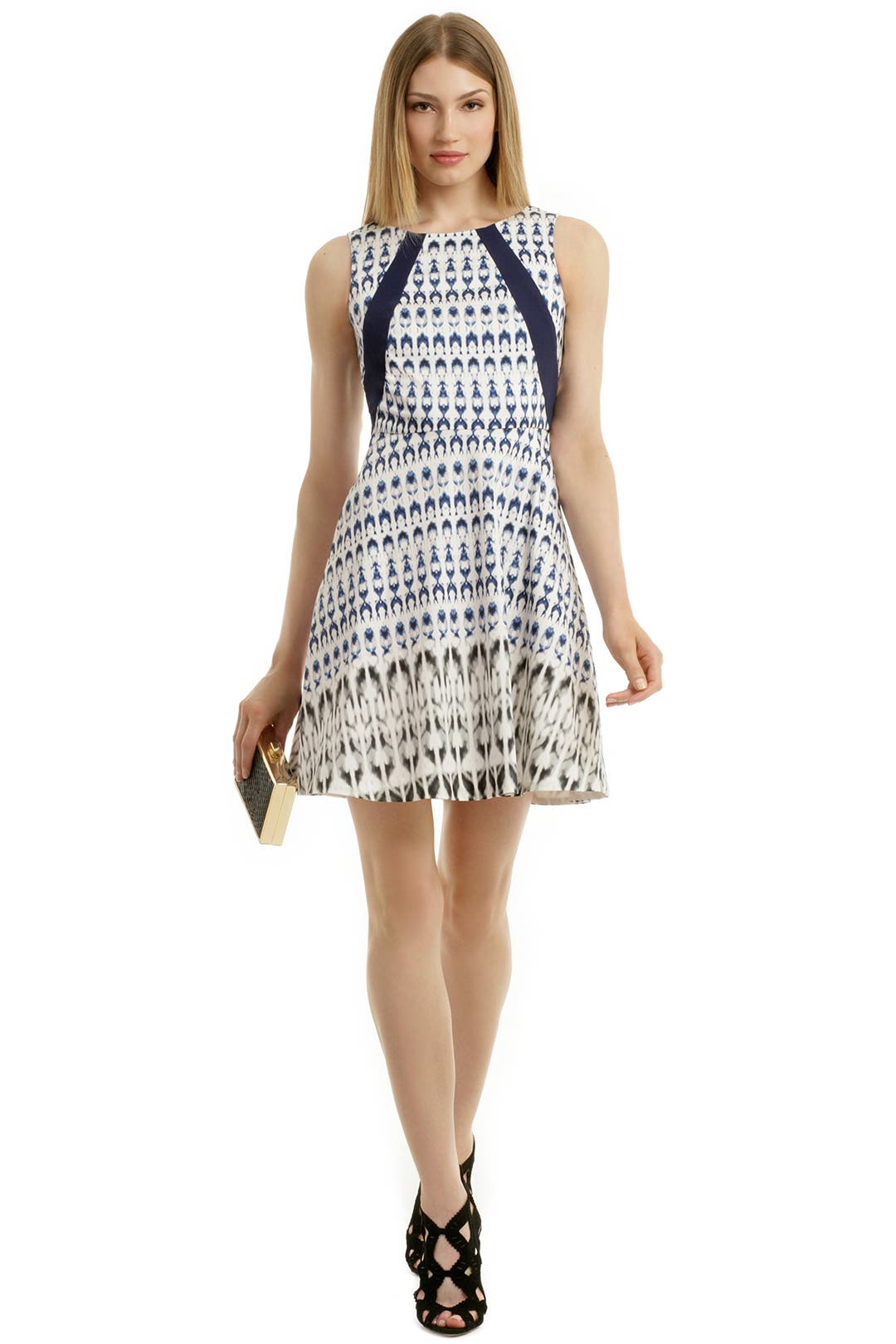 Indigo Spectrum Dress by Rachel Roy