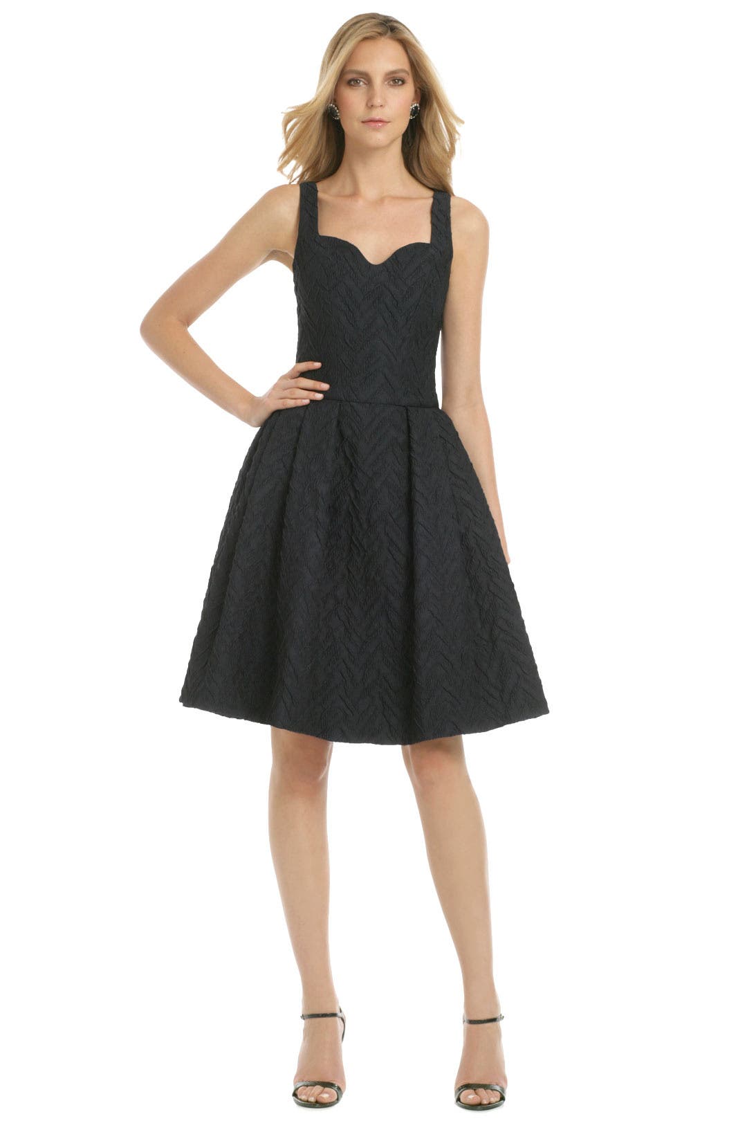 Navy Metropolitan Club Dress by Carolina Herrera for 35 Rent the Runway