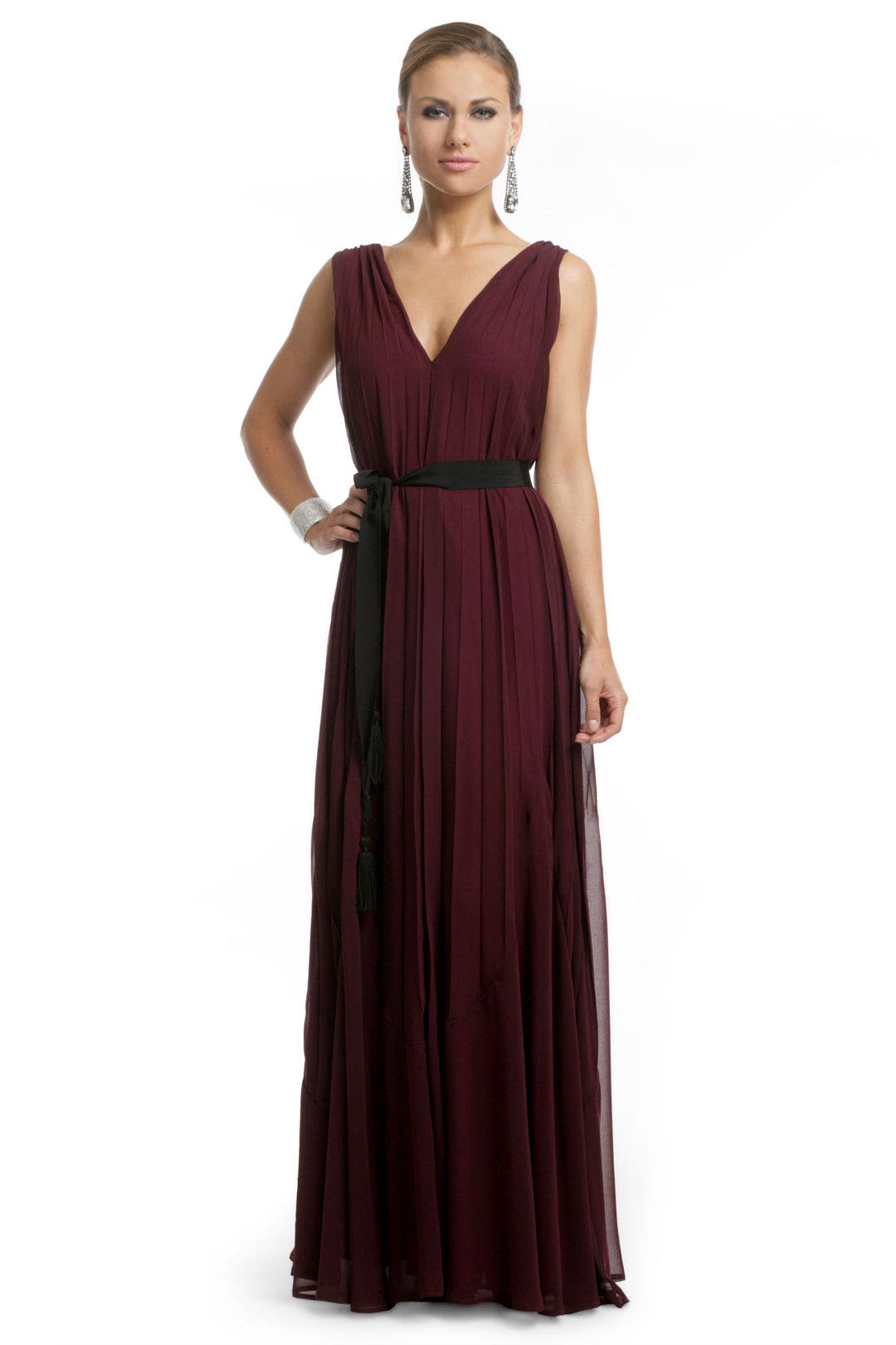 Burgundy Bliss Gown by Twelfth Street by Cynthia Vincent