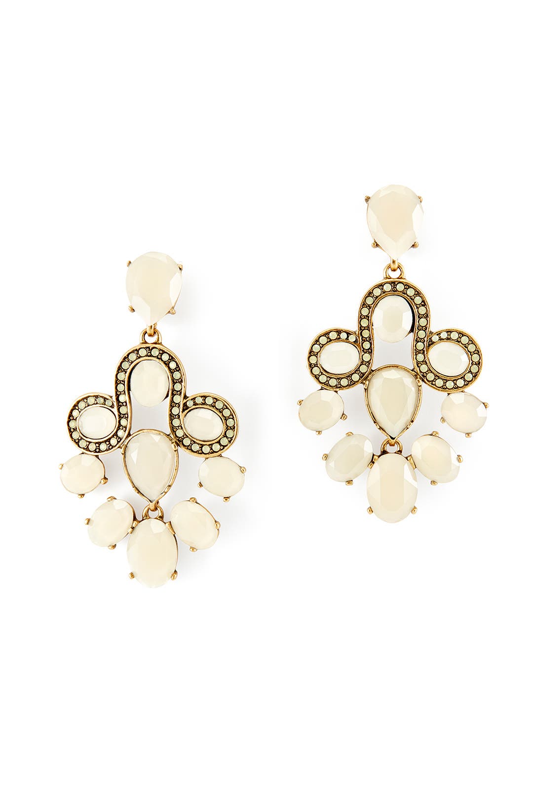 Empress Chandelier Earrings by Oscar de la Renta