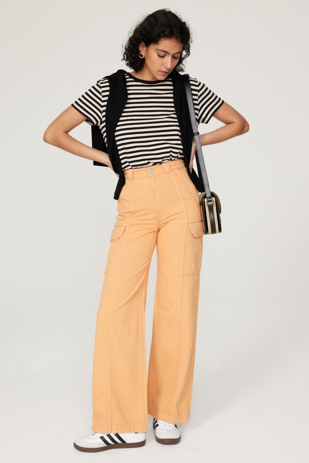 Orange Cargo Pants by Hudson Rent the Runway