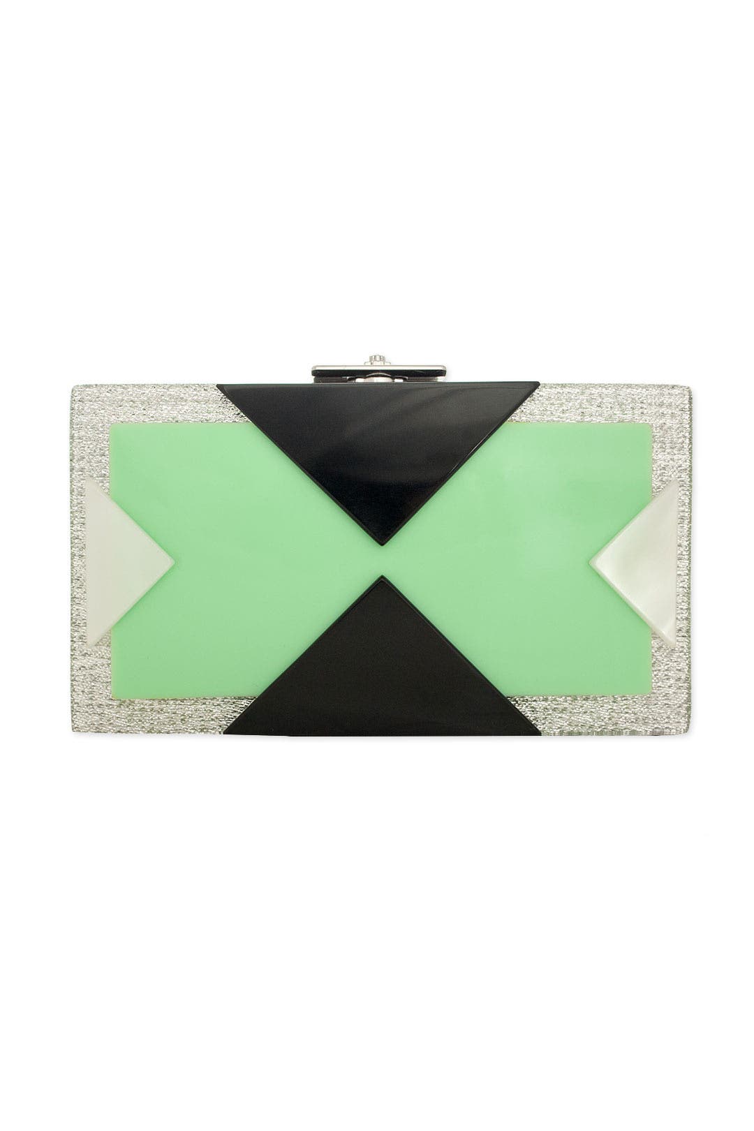 Alicia Mint Box Clutch by Rafé