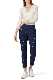 j crew polka dot chino