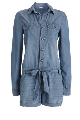 Cotton Long Sleeves Romper 