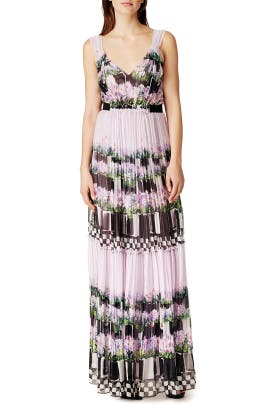 V-neck Chiffon/Silk Sleeveless Ruched Pleated  Dress