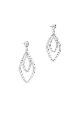 Alexis Bittar Silver Seeing Double Earrings