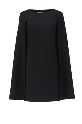 Bateau Neck Shift Crepe/Polyester Sleeveless  Dress