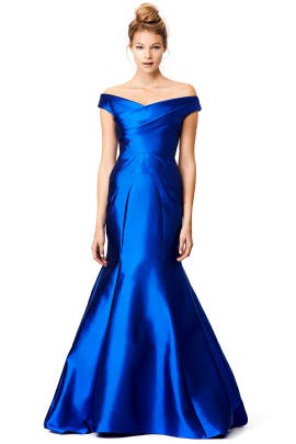 Silk/Wool Mermaid Sleeveless Bateau Neck  Dress