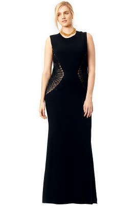 Sleeveless Full-Skirt Polyester Jacquard Pleated General Print  Dress