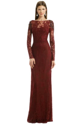 Sheath Nylon/Polyester Bateau Neck Long Sleeves Sheer Illusion Lace  Dress