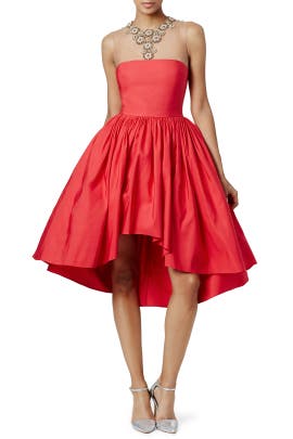 Cotton/Faille/Nylon/Polyester/Silk Full-Skirt Sleeveless  Dress