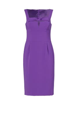 Sheath  Sleeveless Sweetheart Acetate/Crepe/Polyester/Triacetate  Dress With a Bow(s)