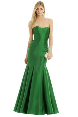 Strapless Polyester/Silk/Tulle Mermaid Sweetheart  Dress