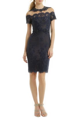 For Rental Only
Material: Nylon /Polyester 
Shoulder: Short Sleeves  
Neckline: Crew Neck  
Embellishments: Fitted  Illusion  Lined  Mesh  
Closure/Back: Hook-and-Eye Hidden Back Zipper 
Size Category: Adult 
