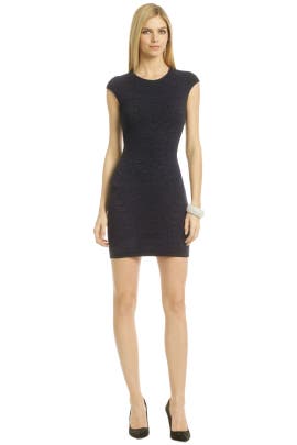 Cap Sleeves Nylon/Polyester/Spandex/Viscose/Knit  Dress