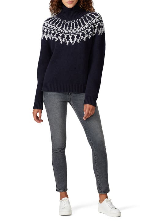 Navy Fair Isle Sweater by Tory Sport 