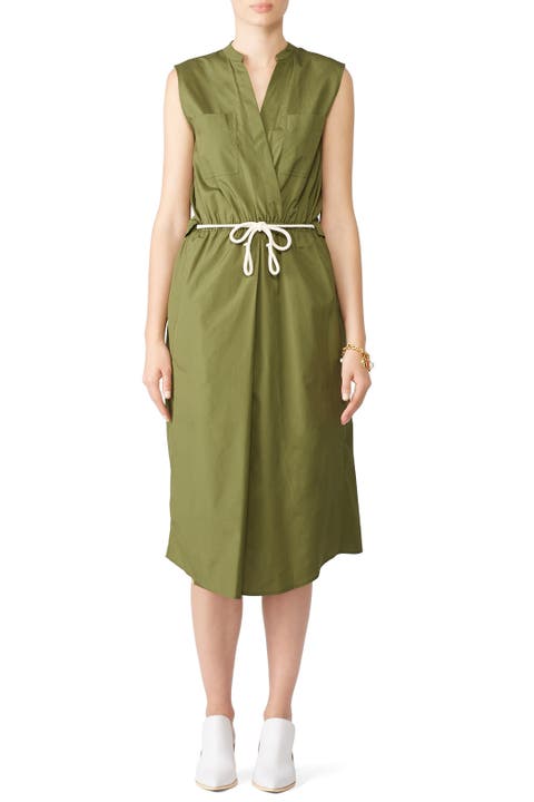 vince sleeveless utility dress