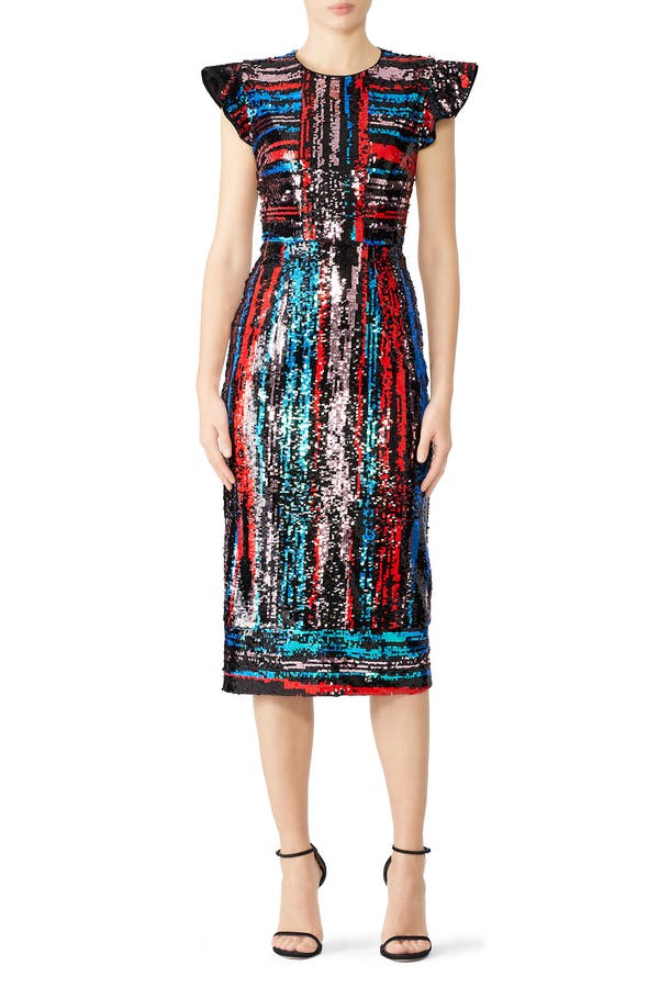 hunter bell sequin dress
