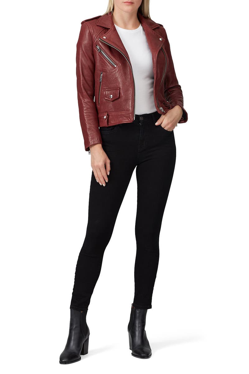 Ebeyna Leather Jacket by Iro for $250 