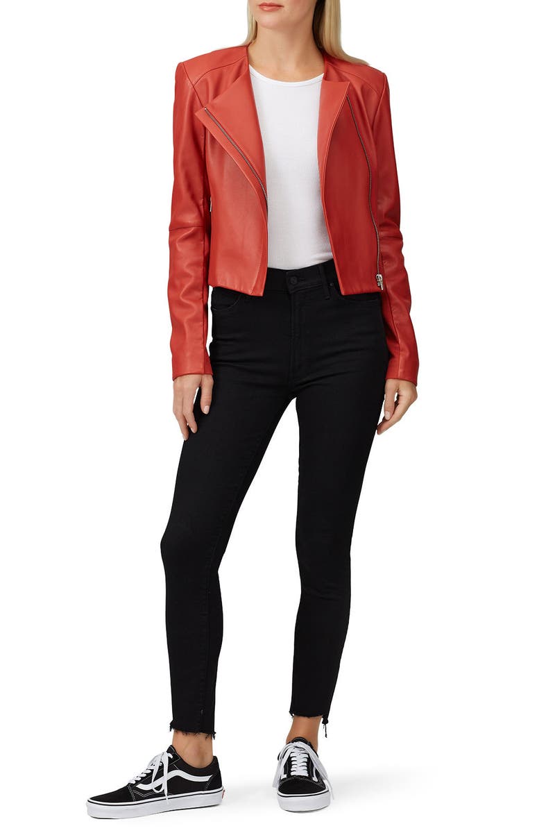 veda dali leather jacket