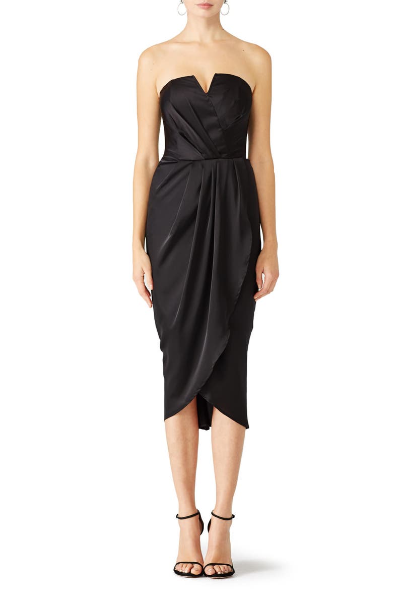 yumi kim glamour night midi dress