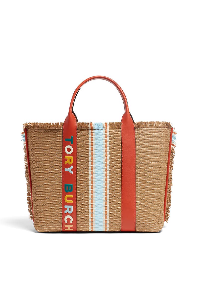 Perry Straw Triple Compartment Tote By Tory Burch Accessories For 65 Rent The Runway